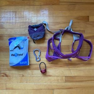 Petzl Climbing harness and accessories